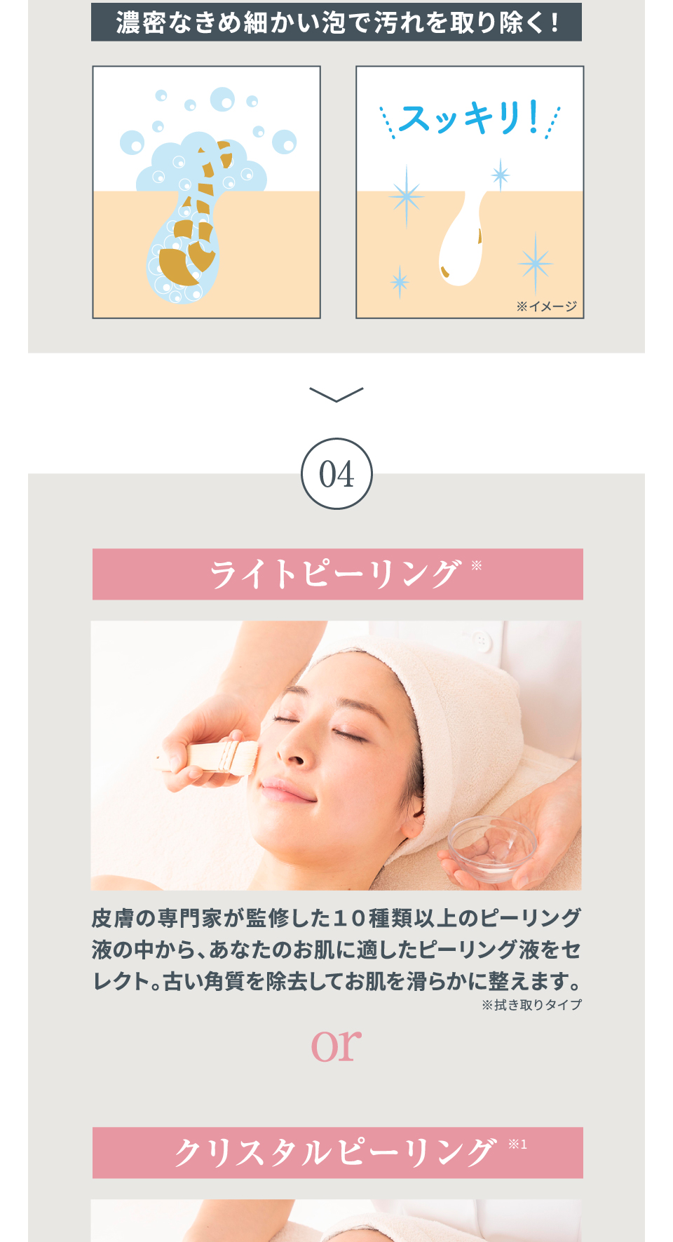 毛穴ケアコース