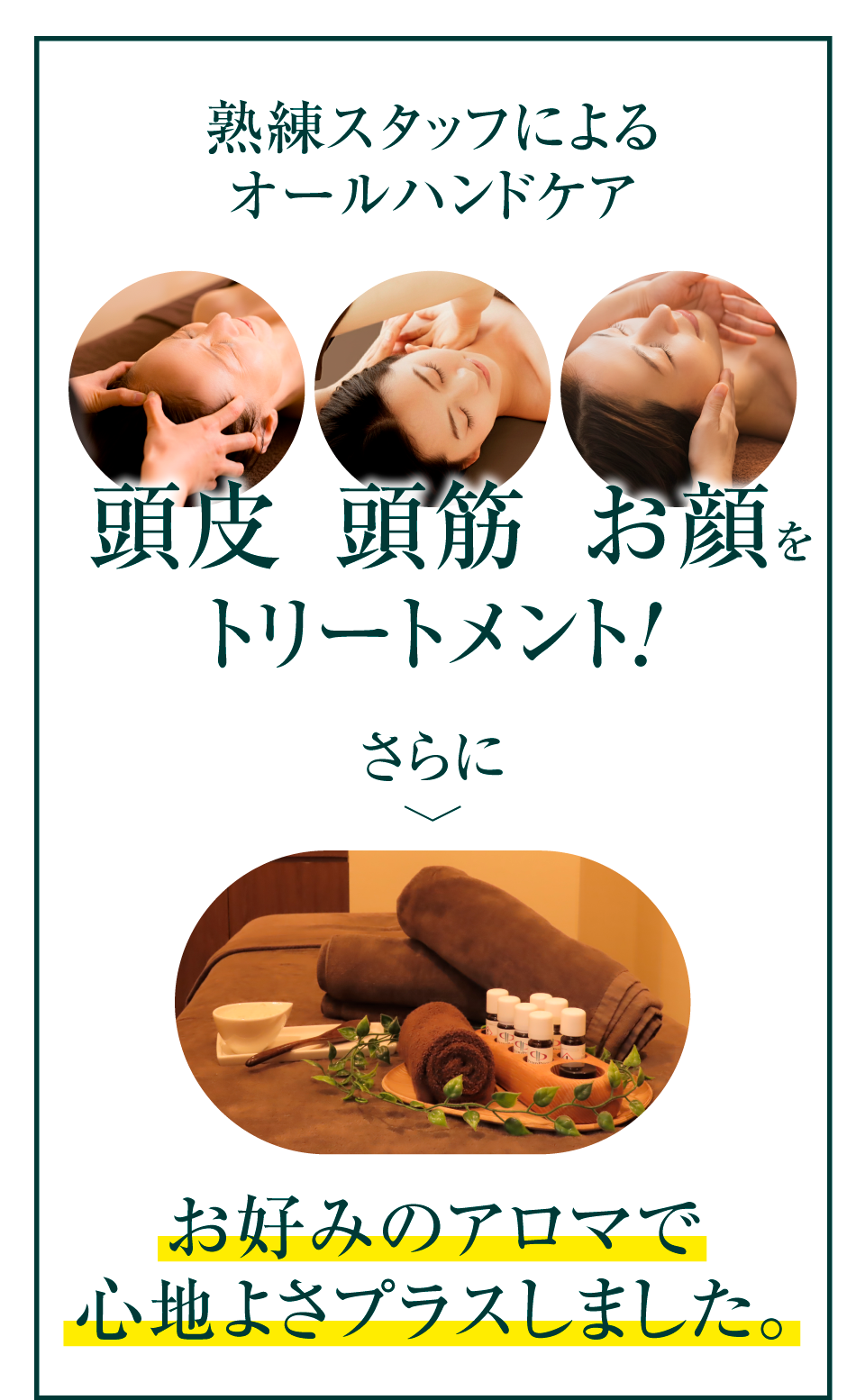 頭皮と顔の関係性